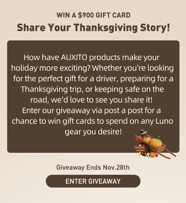 $900 Thanksgiving Giveaway