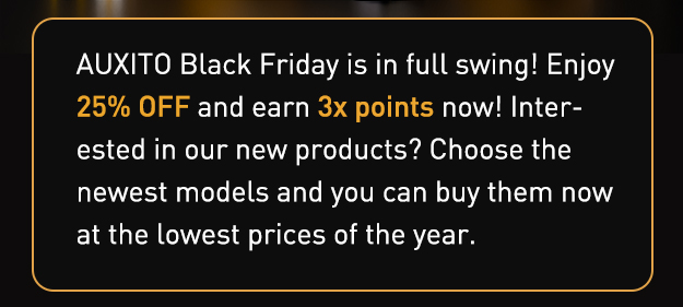 25% OFF + 3x Points